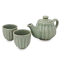 Thai Mint (Set for 2) Celadon Ceramic Tea Set