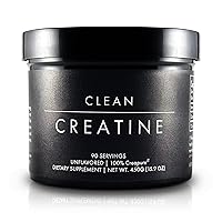 Creatine - 100% Creapure® Creatine Monohydrate Powder for Muscle Growth | 450 Grams - 90 Servings | Unflavored | Vegan, Keto, Gluten-Free, and Easy to Mix