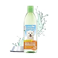 TropiClean Fresh Breath Supports Skin Health | Dog Oral Care Water Additive | Dog Breath Freshener Additive for Dental Health | VOHC Certified | Made in the USA | 16 oz