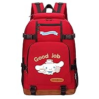 Teen Cinnamoroll Bookbag Large Capacity Outdoor Travel Rucksack Anime Daypack