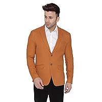 WINTAGE Men's Wool Casual and Festive Blazer Coat Jacket : Multiple Colors and Sizes