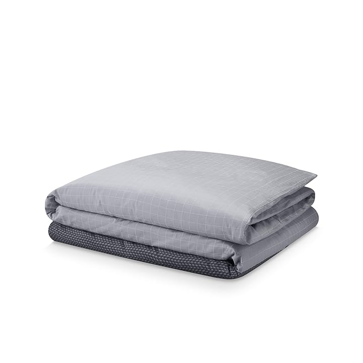 Mua Calvin Klein Home Printed Queen Comforter Set of 3 Pieces - 1 Comforter  and 2 Sham Covers, 100% Cotton 300 Tc (Dark Grey) trên Amazon Mỹ chính hãng  2023 | Fado