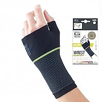 Neo-G Active Wrist Support – For Sports, Golf, Basketball, Football, Yoga, Tennis. For Sprains, Strains, Tendonitis, Injury Recovery - Multi Zone Wrist Compression Sleeve – L
