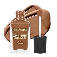 Color Perfect Liquid Full Coverage Foundation Makeup, Caramel, 1 Fluid Ounce