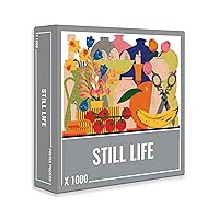 Cloudberries Still Life Jigsaw Puzzle - Premium 1000 Piece Fine Art Jigsaw Puzzle for Adults by Cloudberries, With Beautiful Flowers and Cool Collage Effect