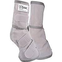 Cashel Crusader Leg Guard Fly Boots, Grey, Horse