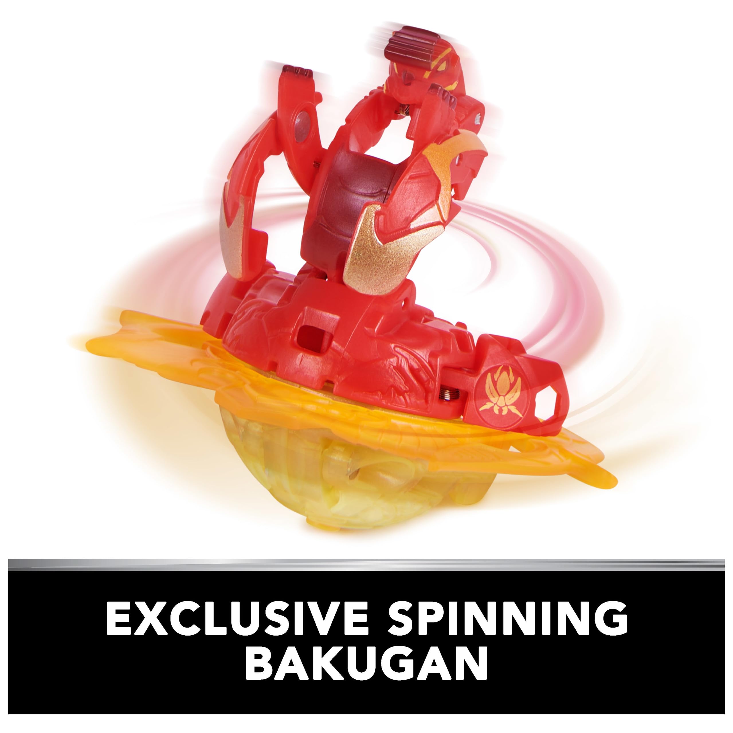 Bakugan Baku-tin with Special Attack Mantid, Customizable, Spinning Action Figure and Toy Storage, Kids Toys for Boys and Girls 6 and up
