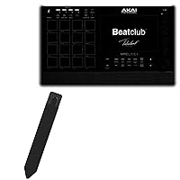 BoxWave Stylus Pouch Compatible with Akai MPC Live II BeatClub Edition - Stylus PortaPouch, Stylus Holder Carrier Portable Self-Adhesive - Jet Black