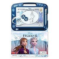 Phidal – Disney Frozen 2 Activity Book Learning, Writing, Sketching with Magnetic Drawing Doodle Pad for Kids Children Toddlers Ages 3 and Up - Gift for Easter Holiday Christmas, Birthday Phidal – Disney Frozen 2 Activity Book Learning, Writing, Sketching with Magnetic Drawing Doodle Pad for Kids Children Toddlers Ages 3 and Up - Gift for Easter Holiday Christmas, Birthday Board book