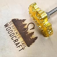 Custom Wood Branding Iron for Woodworking,branding iron for wood, Leather branding iron, steak branding,food branding,Gift for Woodworker (6