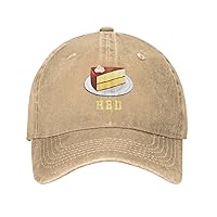 Happy Birthday Cheesecake Gift for Age of 18 20 30 40 Years Cowboy Baseball Cap Dad Hat Unisex Adjustable Upf50+ Golf Gym