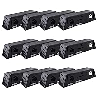 Mouse Trap Chambers Refills Compatible with Victor Indoor Electronic Mouse Trap M250S, 12-Pack