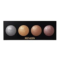 Revlon Crème Eyeshadow Palette, Illuminance Eye Makeup with Crease- Resistant Ingredients, Creamy Pigmented in Blendable Matte & Shimmer Finishes, 715 Precious Metals, 0.12 Oz