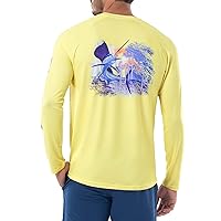 Guy Harvey Men's Raglan Sleeve Sun Protection Top