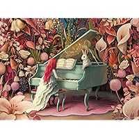 Ravensburger Rabbit Recital 500 Piece Jigsaw Puzzle for Adults - 12001010 - Handcrafted Tooling, Made in Germany, Every Piece Fits Together Perfectly