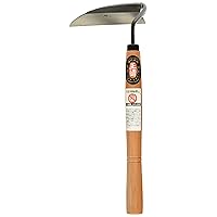 Japanese Weeding Sickle Very Sharp Edge Quick Work (Full Size)