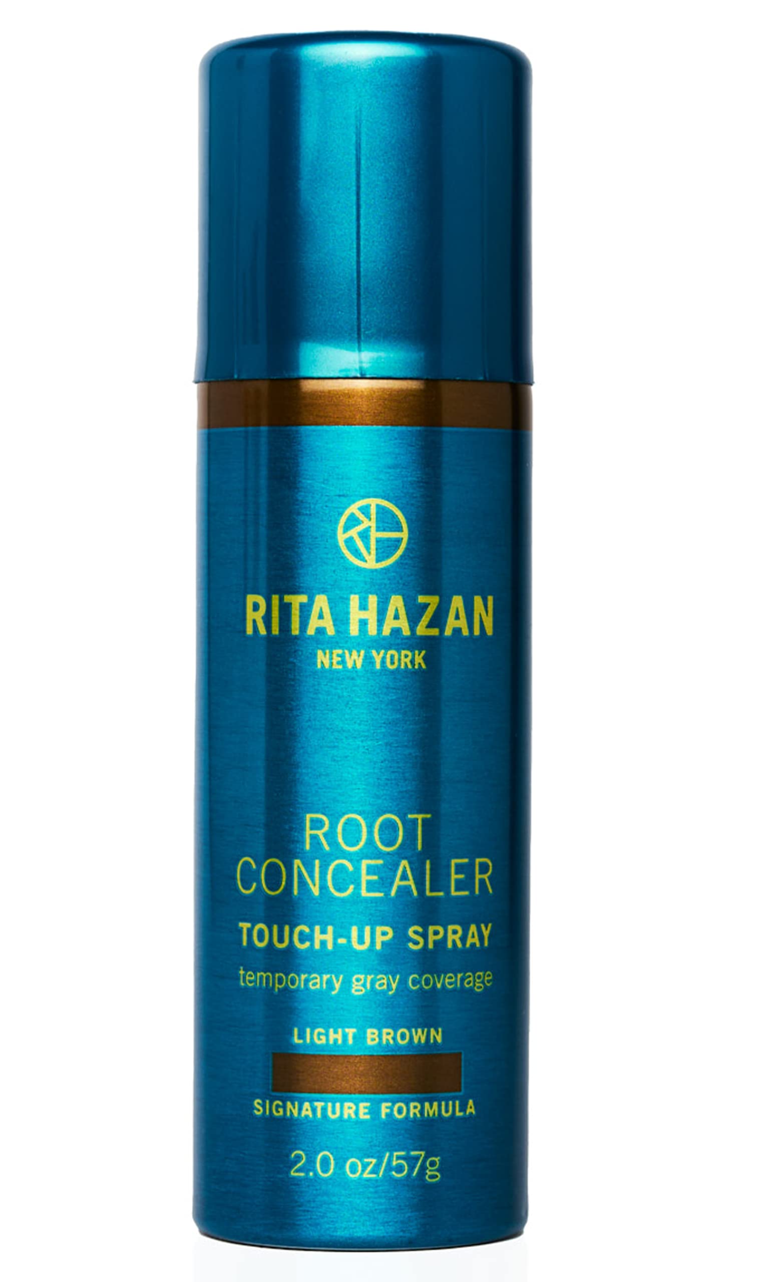 Rita Hazan Root Concealer Touch Up Spray - Instant Spray To Cover Up Roots - Quick Drying, Water-Resistant Formula - Temporary Hair Color Spray for Gray Roots - 2 oz. Root Spray