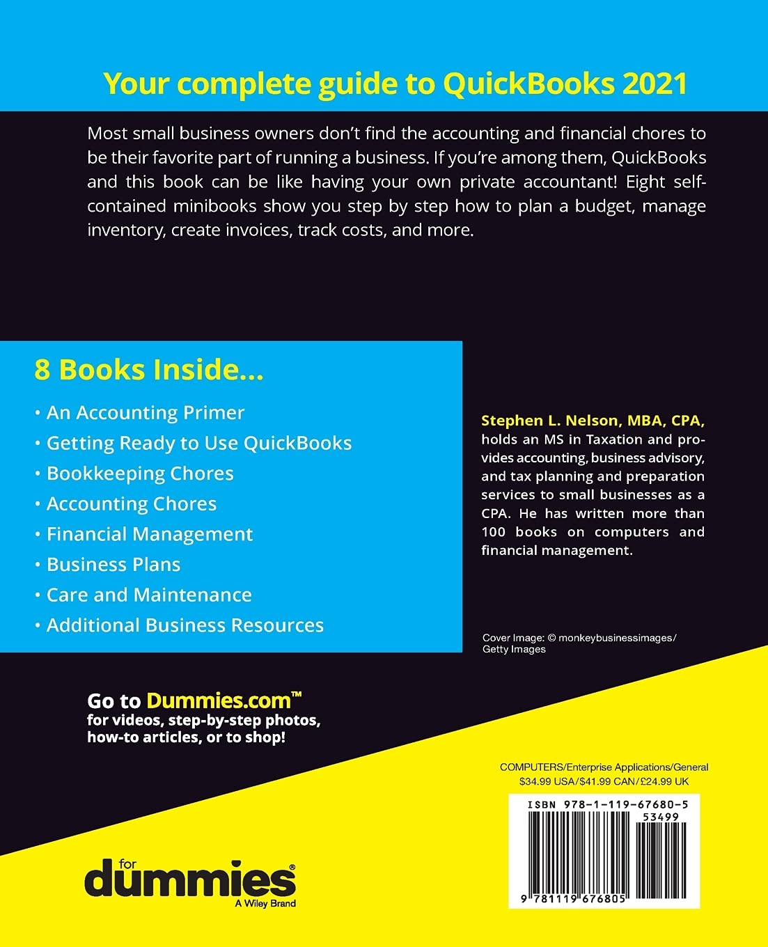 QuickBooks 2021 All-in-One For Dummies