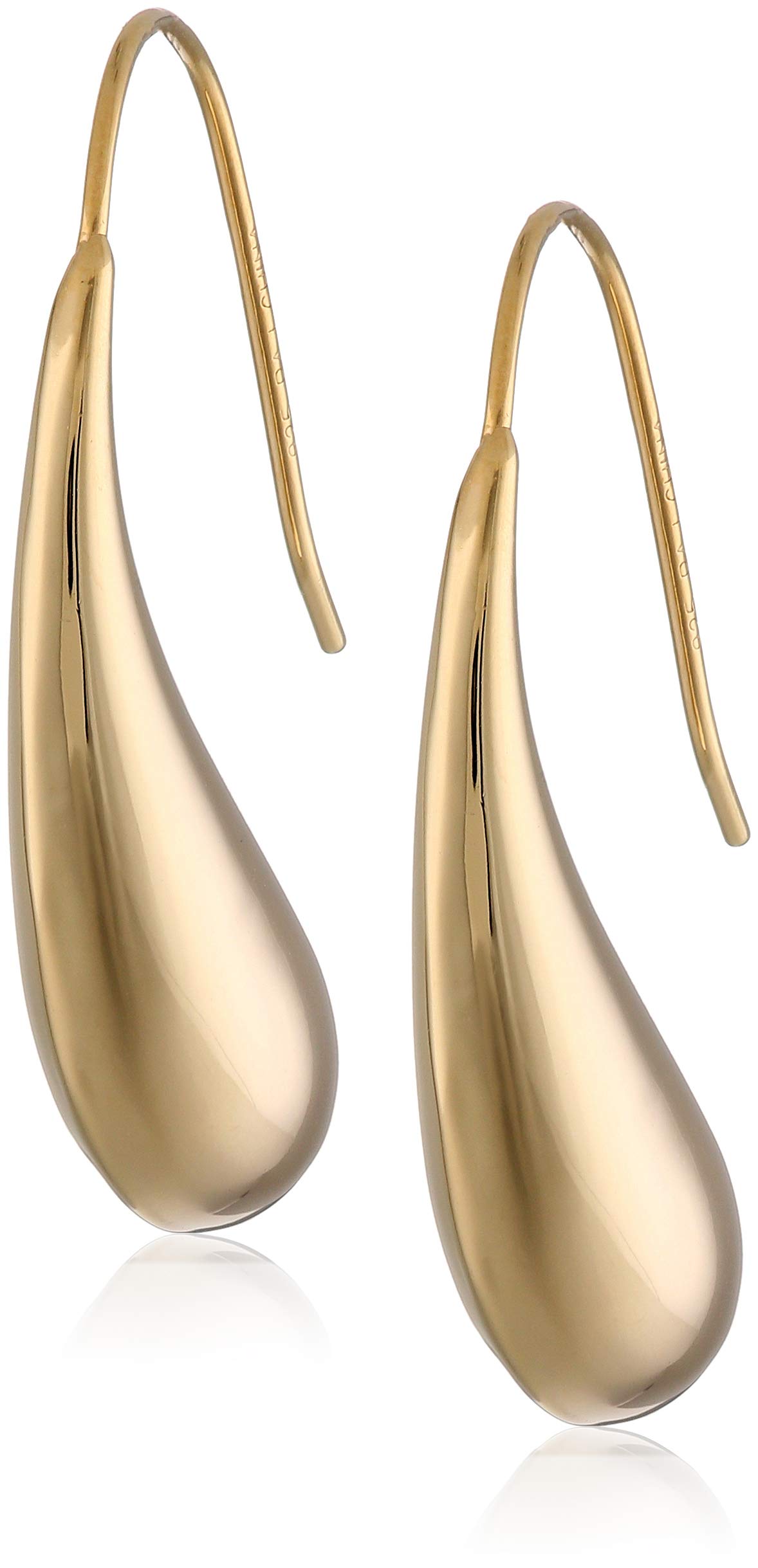 Amazon Collection Sterling Silver Teardrop Earrings