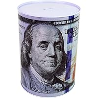 $100 Dollar Bill Piggy Bank 5 7/8
