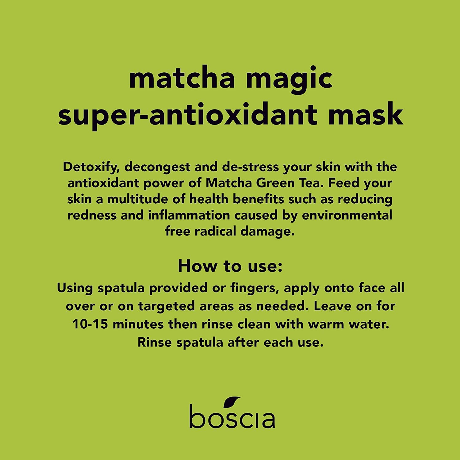 BOSCIA - MakeUp-BreakUp Cool Cleansing Oil & MATCHA Magic Super-Antioxidant Mask - Vegan, Cruelty-Free, Natural & Clean Skin Care - Bundle