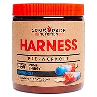 Arms Race Nutrition Harness Pre-Workout, 20 Servings (Bomsicle)