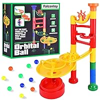 53 Pieces Marble Run Set,Building Block Toys,Tumbler Toys,STEM Learning Toys,Puzzle Block Toys for 4,5,6 Years Old Girls and Boys
