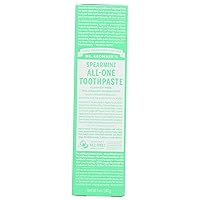 Dr. Bronner’s - All-One Toothpaste (Spearmint, 5 Ounce)