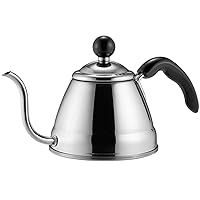 Fino Pour Over Coffee Kettle, 18/8 Stainless Steel, 6-Cup, 1L Capacity