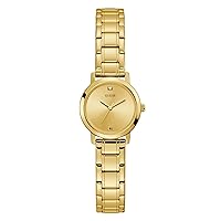 GUESS Ladies 25mm Watch - Rose Gold Tone Bracelet Rose Gold Tone Case Rose Gold Dial