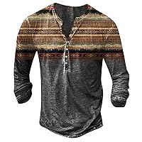 Men Casual Large Size Pullover Tops 3D Digital Print Long Sleeve Retro V Neck Tshirt Fashion Loose Sweatshirt