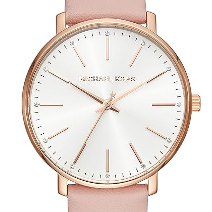 Michael Kors Pyper Three-Hand Stainless Steel Watch