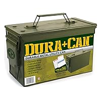Be Smart Get Prepared 1-Piece Dura+Can Metal Utility Can, Medium, 5.72 Pound