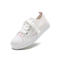 Kids Canvas Shoes Boys and Girls Low Top Slip On Sneakers