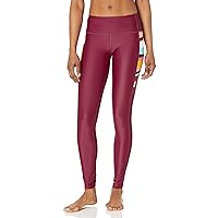 Body Glove Women's Standard Hybrid Surf Legging Swimsuit with UPF 50, New Wave, Small