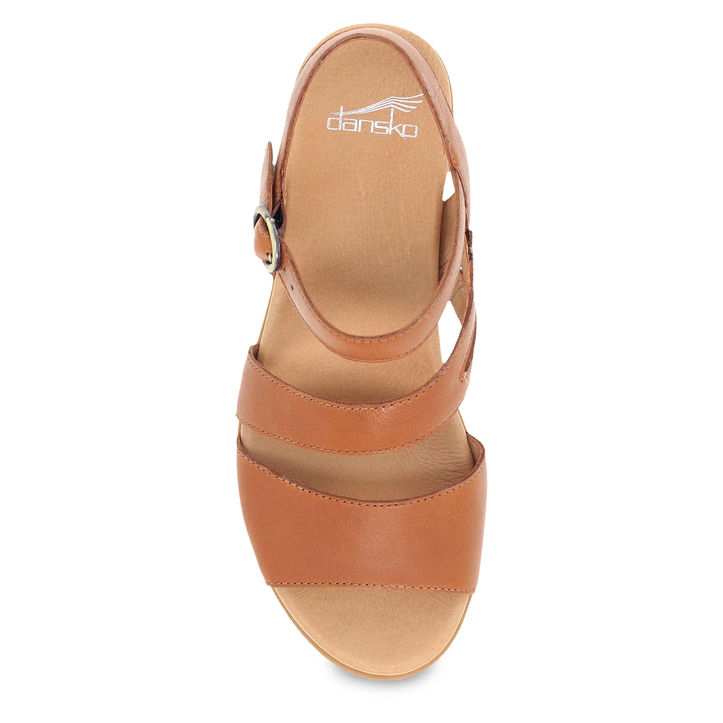 Dansko Tansy Multi-Strap Sandal for Women - A Subtle Heel and Memory Foam for All-Day Comfort - Unique Design for Easy Transition from Work to Evening