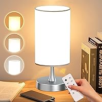 Light Therapy Lamp, 10000 Lux Light with Remote Control, 3 Color Temperature & 4 Brightness Level & Timer, Daylight Lamp for Home, Office, Decoration(Silver Base White Shade)