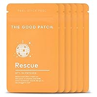The Good Patch After Party Patch Rescue, Sustained Release, Plant Powered with DHM, Vitamin B1, Green Tea (24 Total Patches)