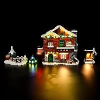 LIGHTAILING Light for Lego- 10325 Alpine Lodge - Led Lighting Kit Compatible with Lego Building Blocks Model - NOT Included The Model Set