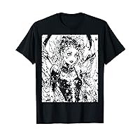 Fairycore Aesthetics Skeleton Fairy Goth Grunge Girl T-Shirt