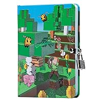Minecraft: Mobs Glow-in-the-Dark Lock & Key Diary (Gaming) Minecraft: Mobs Glow-in-the-Dark Lock & Key Diary (Gaming) Hardcover