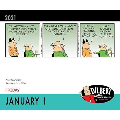 Dilbert 2021 Day-to-Day Calendar