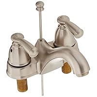 Moen WS84912SRN Banbury Handle Bath Faucet, Pack of 1, Spot Resist Brushed Nickel
