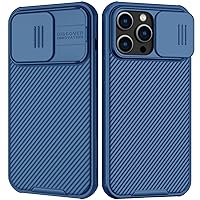 Nillkin for iPhone 14 Pro Case with Slide Camera Cover [Lens Protection] CamShield Pro Anti-Scratch & Shockproof Protective Phone Case for iPhone 14 Pro 6.1 inch - Blue