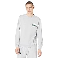 Lacoste Long Sleeve Big Croc Loungewear Sweatshirt