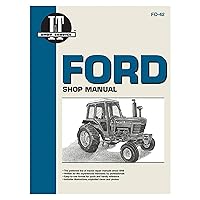 1115-2231 Service Manual Compatible with/Replacement for Ford Holland Tractor FO-42 5100,5200,5600,5610,6600,6610 Black