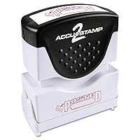 ACCU-STAMP2 Message Stamp with Shutter, 1-Color, POSTED, 1-5/8