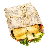 Restaurantware 12 x 12 Inch Pastry Sheets 500 Durable Sandwich Wrapping Papers - Greaseproof Microwavable Kraft Paper Food Basket Liners For Restaurants Bakeries Or Coffee Shops