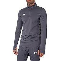 Under Armour Men's Logo Track Mid Layer Top, Black