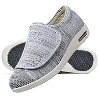 Slip on Trainers Plantar Fasciitis Shoes for Men Wide Fit Walking Shoes for Diabetics Orthopedic and Swollen Feet Support Lightweight Comfortable and Breathable